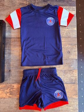 Team France Saint Germain Soccer Jersey for Toddler Size 4